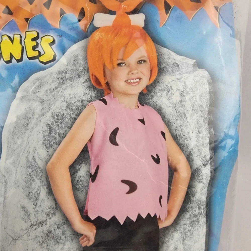 The Flintstones Pebbles Flintstones Child Costume Size Large 12/14 USA Halloween